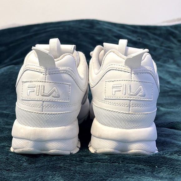 all white filas - Picture 3 of 4